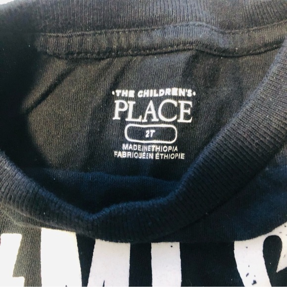 👀4/$25 Size 24 month 2 T Camo onesie and Black Mess Maker Tshirt - Picture 2 of 8